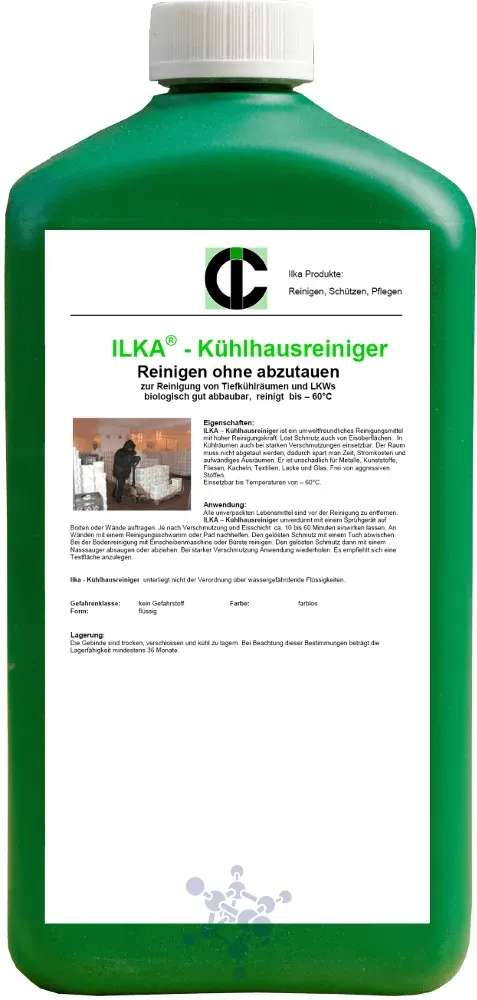 ILKA - Kühlhausreiniger reinigt bis -60°C