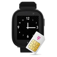 X6Play eSIM Kinder Smartwatch in Schwarz – Im besten Telekom Netz - Schwarz
