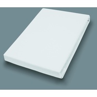 Vario Jersey-Spannbetttuch weiß, 100 x 200 cm)