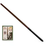 Spin Master Wizarding World Harry Potter - Authentischer Draco Zauberstab aus Kunststoff mit Zauberspruch-Karte, ca. 30,5 cm,
