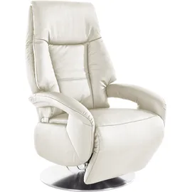 sit&more TV-Sessel Enjoy Kunstleder 74 x 109 x 77 cm Beige mit Motor und Aufstehhilfe