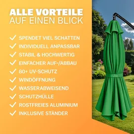 Kingsleeve Ø 330 cm Grün