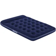 BESTWAY Luftbett Blue Horizon Step mit interner Fußpumpe Double XL/Lo 191 x 137 x 28 cm Blau