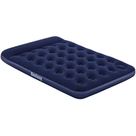 BESTWAY Luftbett Blue Horizon Step mit interner Fußpumpe Double XL/Lo 191 x 137 x 28 cm Blau