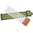 BEM Grillspieße 60 cm Edelstahl grau/silberfarben