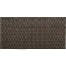 vidaXL Bartisch mit Regal 120 x 60 x 110 cm Braun