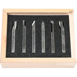 PROXXON Drehstahlsatz, 6-tlg., HSS/Co, 6 x 6 x 65 mm