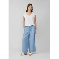 S.Oliver Lyocell-Culotte Suri/Relaxed Fit/High Rise/Wide Leg/Elastikbund - 40