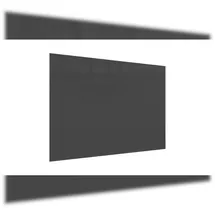 ALLboards Glas-Magnettafel 100,0 x 80,0 cm dunkelgrau
