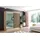 altdecor Schiebetürenschrank 200 x 215 x 61 cm Sonoma Eiche