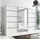 A&J MöbelLand Schiebetürenschrank AURELIA 2 200 x 0 x 0 cm Weiß