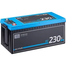 Ective DC 230S 12V 230Ah Deep Cycle Versorgungsbatterie mit LCD-Anzeige 230Ah