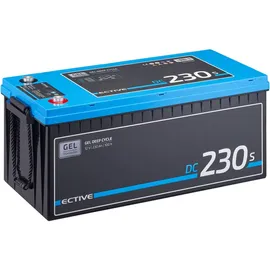 Ective DC 230S 12V 230Ah Deep Cycle Versorgungsbatterie mit LCD-Anzeige 230Ah