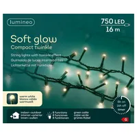 Kaemingk Lumineo LED Lichterkette Soft Glow Compact Twinkle Warmweiß