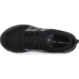 Salomon Wander Gore-Tex Herren Trail Running Wasserdichte Schuhe, Outdoor-bereit, Komfort durch Dämpfung, Sicherer Fußhalt, Black, 45 1/3