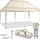 tillvex Faltpavillon 3 x 6 m Beige