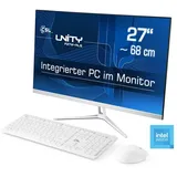 CSL All-in-One-PC Unity F27-ALS 2023 27" Full HD Intel N200 3,7 GHz 8 GB RAM 256 GB SSD Intel UHD Graphics Windows 11