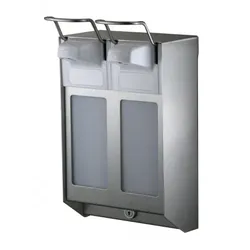 MediQo-line Desinfektion/Seifen-Spender DUO 1000ml Edelstahl