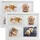 bomoe Bilderrahmen Collage Weiß 10x15 cm 4er Set