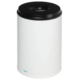 Proregal Papierkorb 50 l Weiß