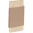 QLS Katzenkratzbrett 40 x 19 cm beige/braun
