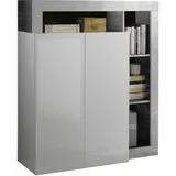 Home Affaire Mehrzweckschrank Hamburg 108 x 126 x 42 cm Weiß