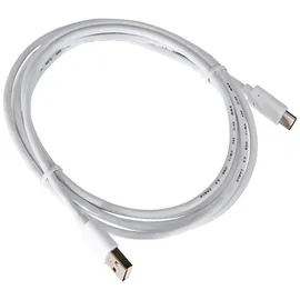 PremiumCord USB 3.1 C/M / USB 2.0 A/M Schnellladung 3A, 2m Weiß, - Weiß