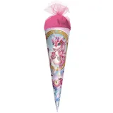 ROTH Schultüte 22cm rund Einhorn Beauty