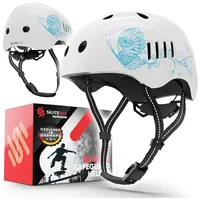 SKATEWIZ Skaterhelm Kinder Erwachsene für Skateboard Inliner Scooter BMX