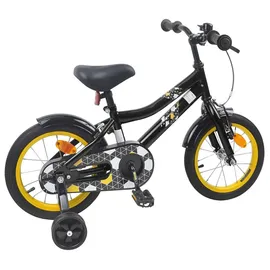 vidaXL Kinderfahrrad 16 Zoll schwarz
