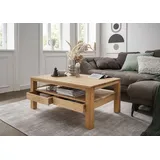 Paroli Couchtisch »Bora«, aus massivem Eichenholz, im Landhaus-Stil, Breite 110 cm