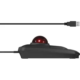 KeySonic KSM-4006-UT Optische Trackballmaus mit USB