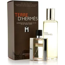 Hermès Terre d'Hermès Eau de Toilette 30 ml + Eau de Toilette Refill 125 ml Geschenkset