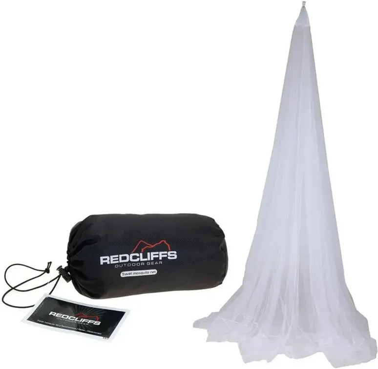 Pyramidenförmiges tragbares Moskitoreisezelt - 130x220x170 cm, Sonnendach für Camping, Festivals, Innenraumschutz vor Insekten