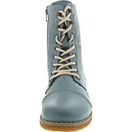 Andrea Conti Damen Stiefelette Schnürboot Leder 0348760, Größe:37 EU, Farbe:Blau - 37