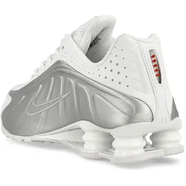 Nike Shox R4 Damen White/Metallic Silver/Max Orange/White 37,5