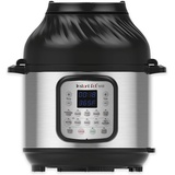 Instant Pot Duo Crisp + Heißluftfritteuse 11-in-1 Elektro-Multikocher 7.6 L - Schnellkochtopf, Luftfritteuse, Schongarer, Dampfgarer, Dehydrator mit Grill, Warmhalte- und Backfunktion, Edelstahl