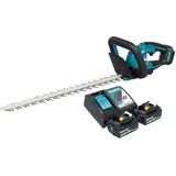 Makita DUH 506 RG2 Akku Heckenschere 18 V 50 cm Brushless + 2x Akku 6,0 Ah + Ladegerät