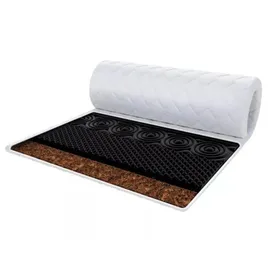 Fdm Nero Kokos Matratzenauflage 180 x 200 cm weiß