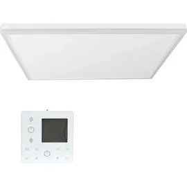 Wiltec Infrarot Deckenheizung 660W 108x63x3,5cm Infrarotheizung LED Heizung mit Thermostat
