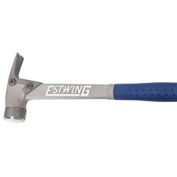 AL-Pro Hammer mit blauen Vinylgriff 390g Kopfgewicht, geraut