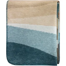 Biederlack Wohndecke mit Zierstich", Iceland Horizon (150x200)