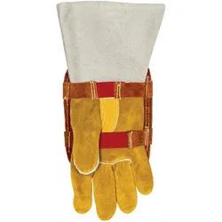 Weldas Handschutz Rindspaltleder m.alumisiertem PFR Schutz - 44-3006LB