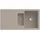 Villeroy & Boch Siluet 60 R rechts Einbauspüle keramik almond Handbetätigung 1000 x 510 mm