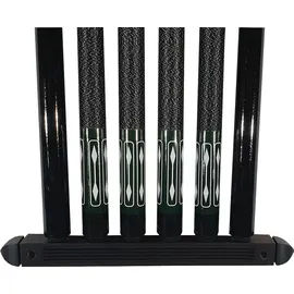 John West Billard Set - Wandhalterung 4 professionelle Billardqueues + 2 Brückenqueues