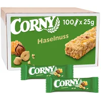 CORNY Classic Haselnuss Müsliriegel 100 Riegel