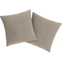 OTTO home Parry Microfaser 40 x 40 cm Grau
