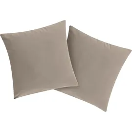OTTO home Parry Microfaser 40 x 40 cm Grau