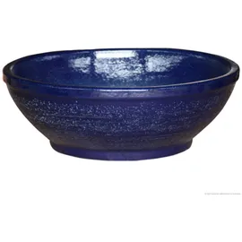 K&K Keramik Bonsaischale 38 x 16 cm Blau