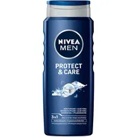 NIVEA Protect&Care Pflegendes Duschgel für Herren mit Aloe Vera 500ml
